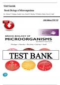 Test Bank for Brock Biology of Microorganisms 16th Global Edition by Michael T&period; Madigan&comma; David A&period; Stahl&period;&vert; ISBN&colon; 9781292404790&vert; All Chapters &vert;&vert; 1-34 Chapters Verified Latest Edition