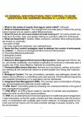 SC GENERAL AND STRUCTURAL PEST CONTROL 7A EXAM QUESTIONS AND ANSWERS GRADED A&plus; LATEST UPDATE&period;