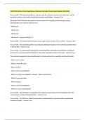 CON 3910 Section 4 Exam Questions and Answers Already Passed Latest Update 2025-2026