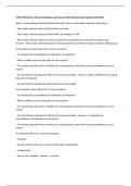 CON 3910 Section 3 Exam Questions and Answers Fully Solved Latest Update 2025-2026
