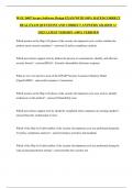 WGU D487 Secure Software Design EXAM WITH 100&percnt; RATED CORRECT   REAL EXAM QUESTIONS AND CORRECT ANSWERS&vert; GRADED A&plus; &vert;2025 LATEST VERSION &vert; 100&percnt; VERIFIED