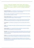 Exam 1&colon; PNR 207&sol; PNR207 &lpar;NEW 2025&sol; 2026 Update&rpar; Transition to PN&sol;VN Practice Capstone Review&vert; Questions & Answers&vert; Grade A&vert; 100&percnt; Correct &lpar;Verified Solutions&rpar;- Fortis