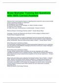 Braze Marketer Training Set Questions with 100&percnt; Correct Answers 