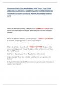 Discounted Cash Flow Model Exam Wall Street Prep EXAM 2025 UPDATE&sol;PRACTICE QUESTIONS AND CORRECT VERIFIED ANSWERS &lpar;complete solutions&rpar; ASSURED SUCCESS&sol;GRADED A&plus;&excl;&excl;&excl; 