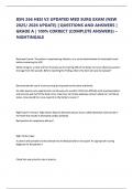 BSN266&lowbar;1 questions and answers