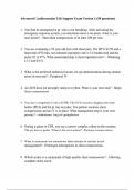 Advanced Cardiovascular Life Support Exam Version A &lpar;50 questions&rpar;