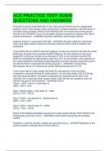 ACE PRACTICE TEST GUIDE QUESTIONS AND ANSWERS