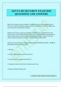 1637&period;5 CJIS SECURITY EXAM 2025 QUESTIONS AND ANSWERS