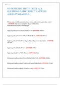 NH PESTICIDE STUDY GUIDE ALL QUESTIONS AND CORRECT ANSWERS ALREADY GRADED A&plus;