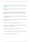 Distributed Systems &lpar;ch&period;1&rpar; Exam with 100&percnt; Correct Answers &vert; Verified &vert;Latest version 2025