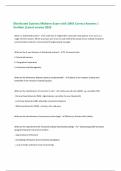 Distributed Systems Midterm Exam with 100&percnt; Correct Answers &vert; Verified &vert;Latest version 2025