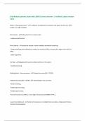Distributed systems Exam with 100&percnt; Correct Answers &vert; Verified &vert;Latest version 2025