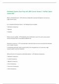 Distributed Systems Exam Prep with 100&percnt; Correct Answers &vert; Verified &vert;Latest version 2025