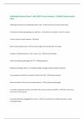 Distributed Systems Exam 1 with 100&percnt; Correct Answers &vert; Verified &vert;Latest version 2025