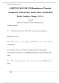 SOLUTION MANUAL FOR Foundations of Financial  Management&comma; 18th Edition by Stanley Block&comma; Geoffrey Hirt&comma;  Bartley Danielsen Chapter 1-21 A&plus;  &sol;&sol; The Goals and Functions of Financial Management  Discussion Questions 