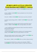 AR 600-9 &lpar;ABCP&rpar; ACTUAL UPDATED      Exam Questions and CORRECT  Answers 