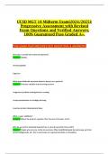 UCSD MGT 18 Midterm Exam&lpar;2024&sol;2025&rpar;&colon; Progressive Assessment with Revised Exam Questions and Verified Answers&comma; 100&percnt; Guaranteed Pass Graded A&plus;&period;