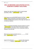 BIOL 235 &ndash; Midterm 2 &lpar;2025&rpar; &ndash; Updated Actual Exam with Correct Solutions