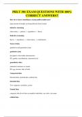 PHLT 301 EXAM QUESTIONS WITH 100&percnt; CORRECT ANSWERS&excl;