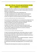 PSY 140- FINAL EXAM QUESTIONS WITH 100&percnt; CORRECT ANSWERS&excl;