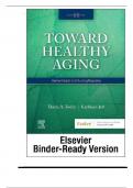 Test Bank for Toward Healthy Aging&comma; 11th Edition by Theris A&period; Touhy