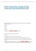 IFSTA 7 Exam Prep - Chapter 20&colon; Fire  Origin and Cause Determination 2025 IFSTA 7 Exam Prep - Chapter 20&colon; Fire  Origin and Cause Determination 2025 