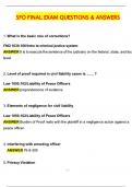 UTAH SFO BUNDLED EXAMS UTAH SFO FINAL EXAM Utah SFO Final Questions Latest 2025 UTAH SFO FINAL UTAH POST SFO final exam Utah Questions and Answers Utah SFO Final Questions Latest 2025 Actual Questions & Verified Answers &lpar;2025 &sol; 2026&rpar; A&plus; Grade 100&percnt; Guarant