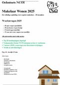 NCOI Makelaar Wonen register-makelaar - 30 maanden - OEFENTOETS - 70 nieuwe oefenvragen 2025 &plus; leerdoelen &plus; kernbegrippen &plus; trends en ontwikkelingen en meer