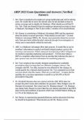 AHIP 2025 Exam Questions and Answers &vert; Verified Answers