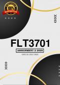 FLT3701 Assignment 2 2025