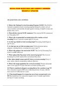 NCCSA EXAM QUESTIONS AND CORRECT ANSWERS RECENTLY UPDATED