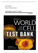Becker's World of the Cell&comma; 10th Edition &lpar;Hardin&comma; 2025&rpar; &ndash; Complete Test Bank Chapters 1&ndash;26 &vert; Practice Questions with Answers