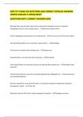 ASNT RT I EXAM 120 QUESTIONS AND CORRECT DETAILED ANSWERS UPDATE ALREADY A GRADE&vert;NEW&excl; QUESTIONS WITH CORRECT ANSWERS&colon;2025