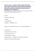 FA davis Exam 1 &lpar;2025&rpar; ACTUAL EXAM &lpar;TESTING REAL EXAM QUESTIONS&rpar; AND VERIFIED ANSWERS &lpar;MULTIPLE CHOICES&rpar; &vert;COMPLETE SOLUTIONS &vert;A&plus; GRADED &vert;100&percnt; CORRECT&excl;&excl;