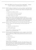 NGN ATI PEDS Actual Proctored Exam 2024&sol;2025 &ndash; Verified Correct Answers and Rationales &vert; Graded A&plus;