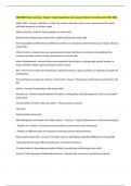 HKR3300 Motor Learning - Chapter 1 Exam Questions and Answers Solved Correctly Latest 2025-2026