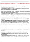 QASP Study Guide &ndash; Questions and Answers &ndash; A&plus; Graded and 100&percnt; Verified &ndash; Latest Update