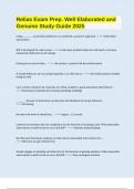 Relias Exam Prep&period; Well Elaborated and Genuine Study Guide 2025 