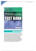 Pharmacology&colon; A Patient-Centered Nursing Process Approach &lpar;9th Edition&comma; 2022&rpar; &ndash; Test Bank with Detailed Answers