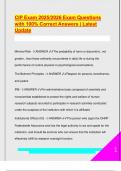 CIP Exam 2025&sol;2026 &vert; Full A&plus; Verified Q&A on IRB&comma; Research Ethics&comma; HIPAA & Human Subject Protection
