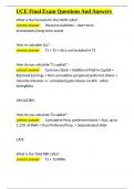 UCE Final Exam Questions And Answers&period;docx