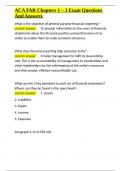 ACA FAR Chapters 1 &ndash; 3 Exam Questions And Answers&period;docx