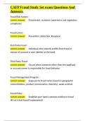 CAFP Fraud Study Set exam Questions And Answers&period;docx