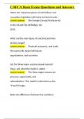CAFCA Basic Exam Questions and Answers&period;docx