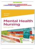 TEST BANK FOR&colon;  FOR MENTAL HEALTH NURSING SIXTH EDITION BY ROBYNN GORMAN&comma; LINDA M&period;&semi; ANWARQUESTIONS AND ANSWERS  GRADED A&plus;