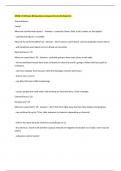 NMNC 4510 Exam &num;2 Questions Answered Correctly Rated A&plus;