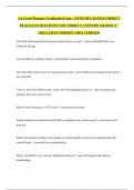 AAA Food Manager Certification Exam  &vert; WITH 100&percnt; RATED CORRECT   REAL EXAM QUESTIONS AND CORRECT ANSWERS&vert; GRADED A&plus; &vert;2025 LATEST VERSION &vert; 100&percnt; VERIFIED