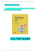 Solution Manual For Principles of Taxation for Business and Investment Planning 2024 27th Edition By Sally Jones&comma; Shelley Rhoades-Catanach&comma; Callaghan&comma; Kubick All Chapters Covered &comma;Latest Edition