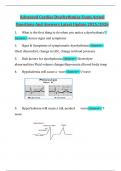 Advanced Cardiac Dysrhythmias Exam Actual Questions And Answers Latest Update 2025&sol;2026