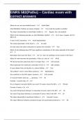 GNRS 582&lpar;Patho&rpar; &ndash; Cardiac exam with correct answers&period;
